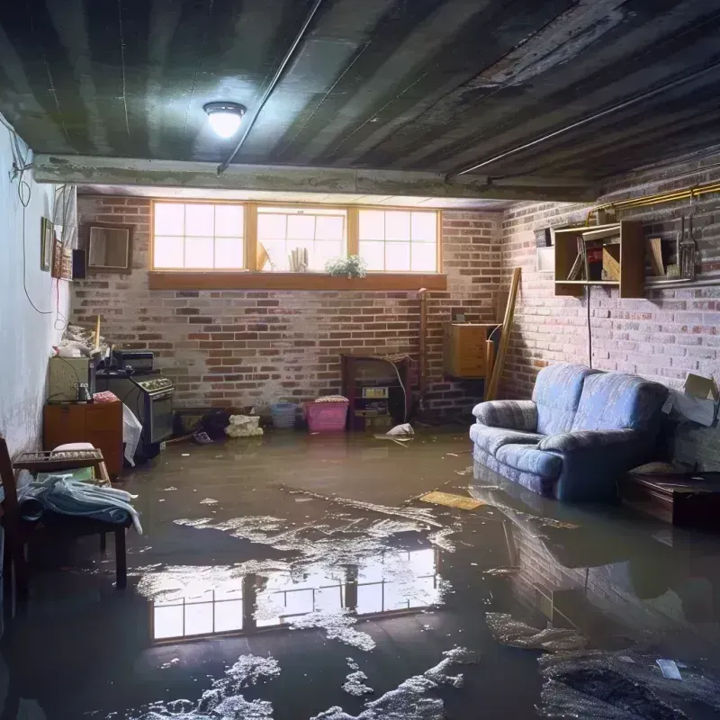 Flooded Basement Cleanup in Laughlin Air Force Base, TX